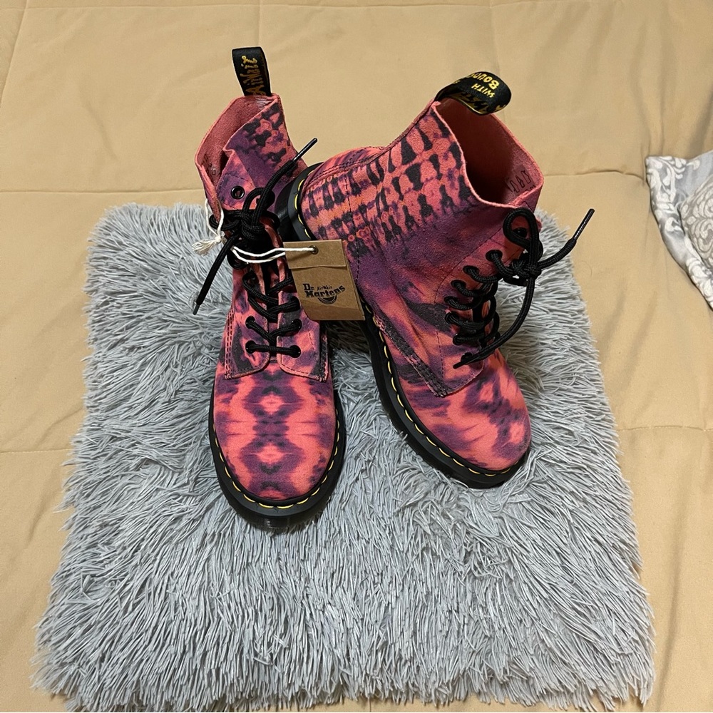 🌈 SOLD Amazing colorful suede Dr Martens - Picture 12 of 12